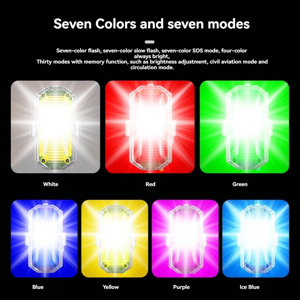 A14M Wireless LED Drone Strobe - Drone Strobe Light ulasan dan harga